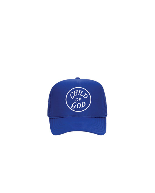 CHILD OF GOD TRUCKERS - " ROYAL BLUE "